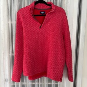 Men's Oxford Linden Quilted 1/4 Zip Sweater Medium